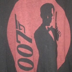 New James Bond double O7 t-shirt